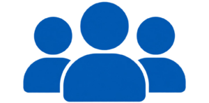 3 People as a group icon.